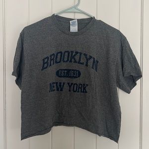 Brooklyn cropped tee